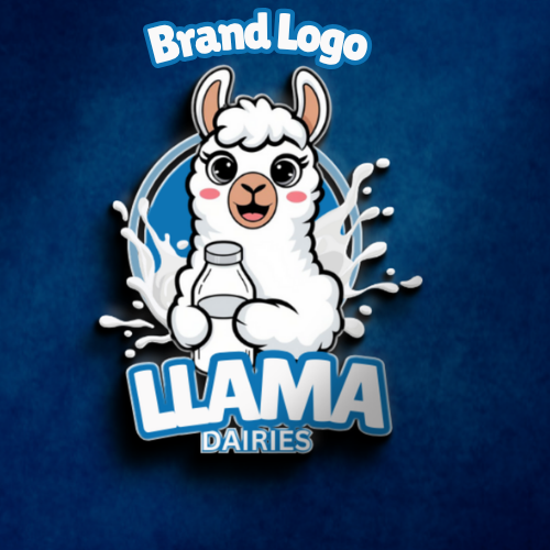 Llama Diaries branding